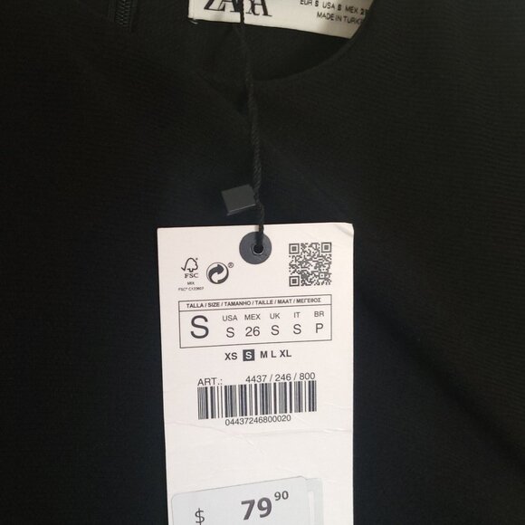 Zara Draped Midi Dress - Picture 7 of 12